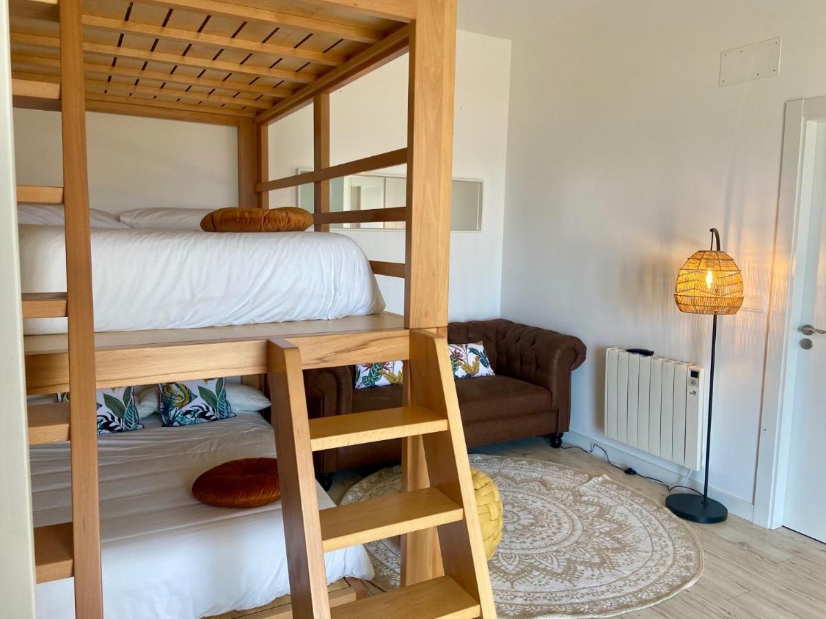 Precioso Loft En Caion Rocha, Sobre La Arena Y El Mar Apartment Cayon Bagian luar foto