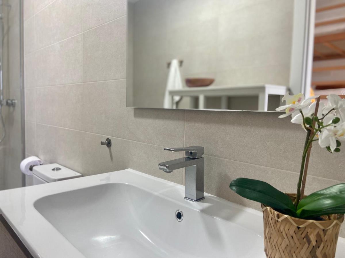 Precioso Loft En Caion Rocha, Sobre La Arena Y El Mar Apartment Cayon Bagian luar foto