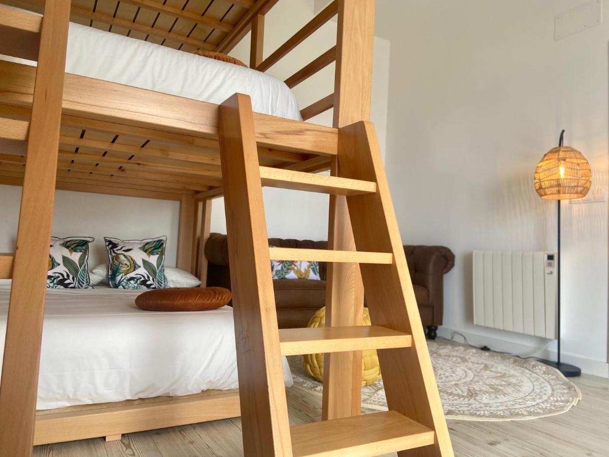 Precioso Loft En Caion Rocha, Sobre La Arena Y El Mar Apartment Cayon Bagian luar foto