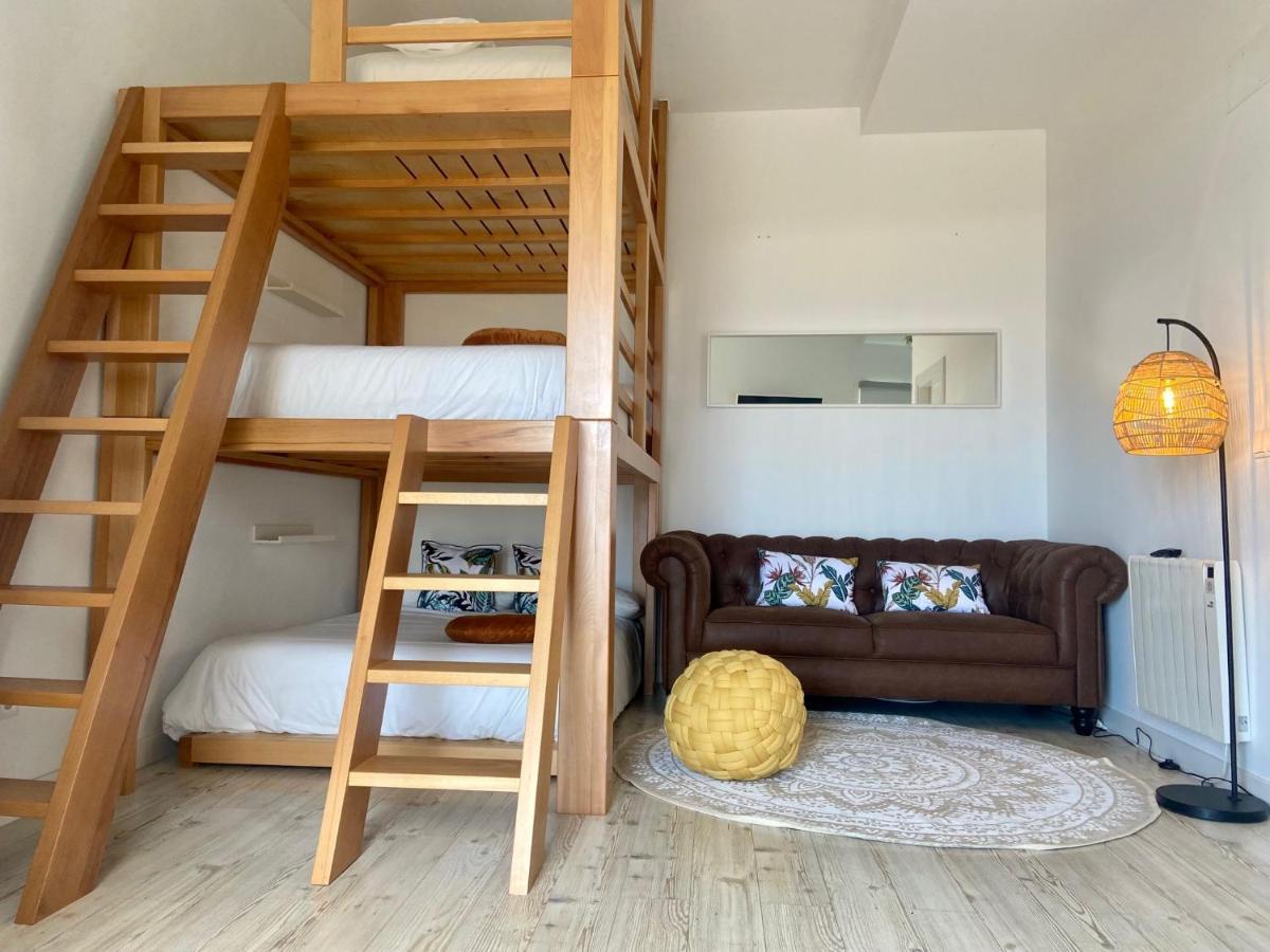 Precioso Loft En Caion Rocha, Sobre La Arena Y El Mar Apartment Cayon Bagian luar foto